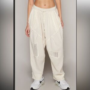 353 ❤️ POL double gauze harem pants